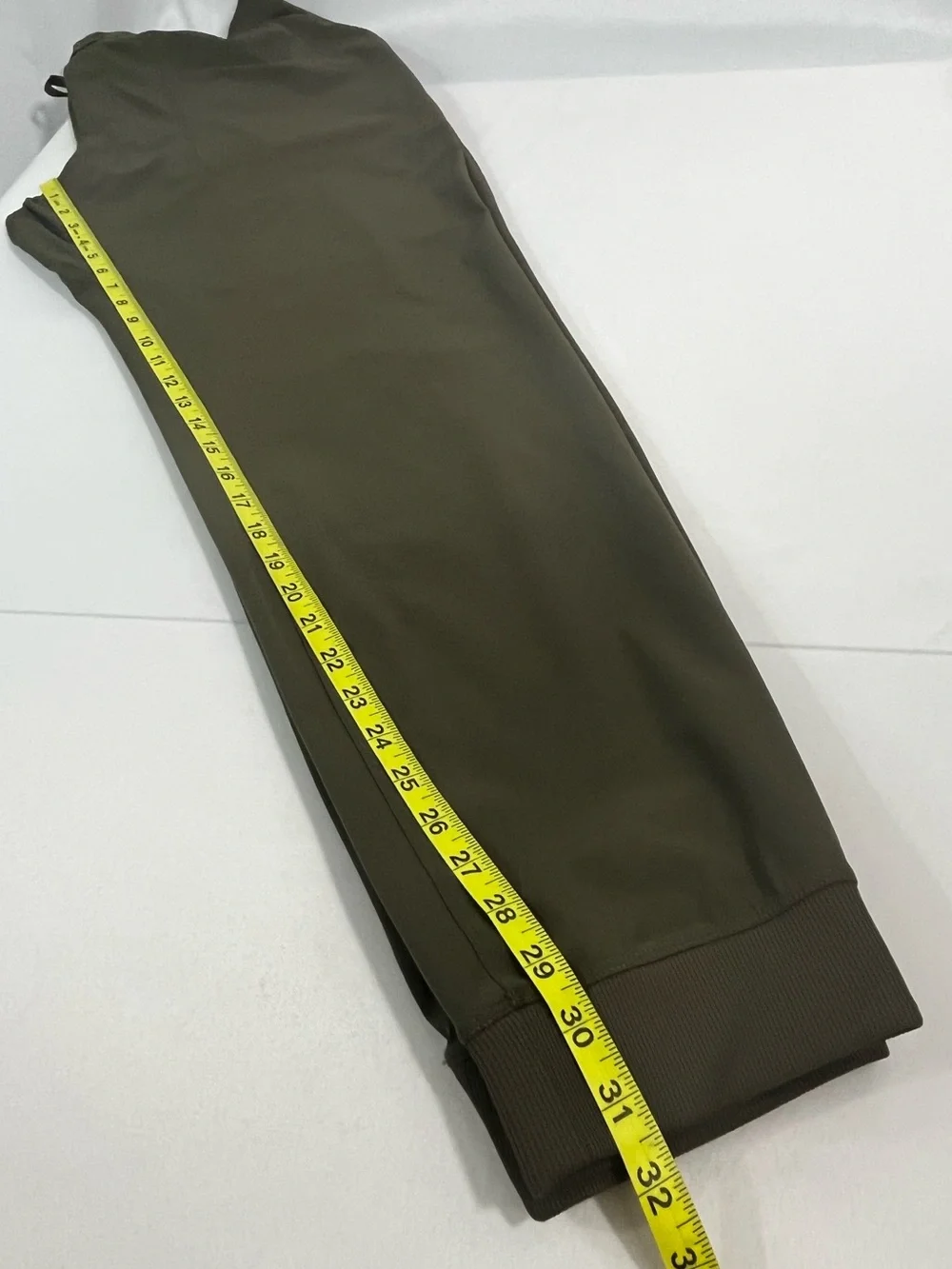 TALL Lululemon ABC Warpstreme Joggers Men XXLT 32” inseam Dk Olive LM5BKRT